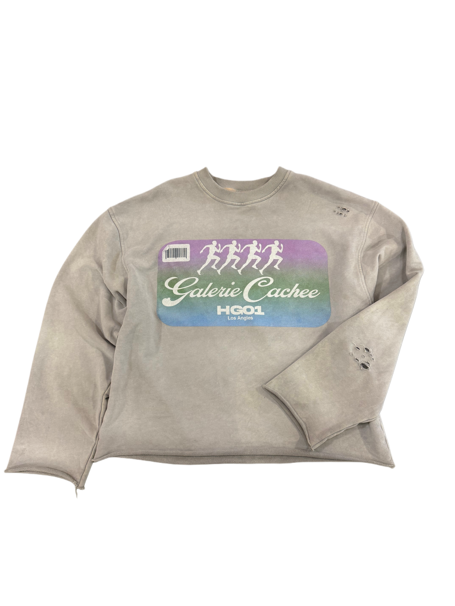 CACHEE LONGSLEEVE - LIGHT GREY